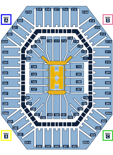 Kenan Stadium Seating Chart By Row